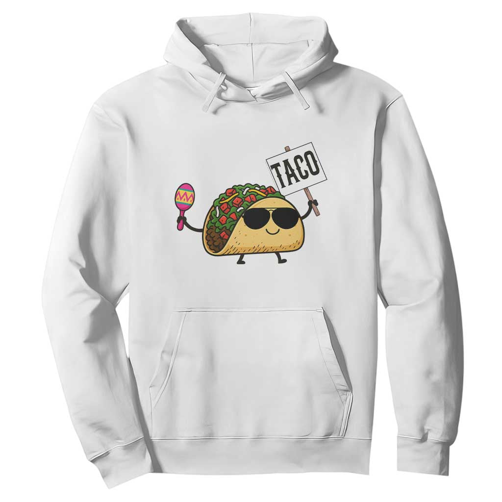 Tacos Lovers Hoodie Mexican Food Lover Gift TS12 White Print Your Wear