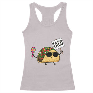 Tacos Lovers Racerback Tank Top Mexican Food Lover Gift TS12 Ice Gray Print Your Wear