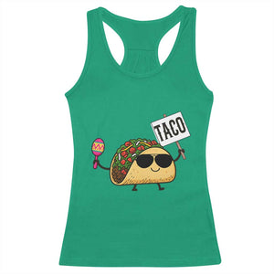 Tacos Lovers Racerback Tank Top Mexican Food Lover Gift TS12 Irish Green Print Your Wear