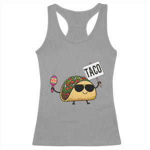 Tacos Lovers Racerback Tank Top Mexican Food Lover Gift TS12 Sport Gray Print Your Wear