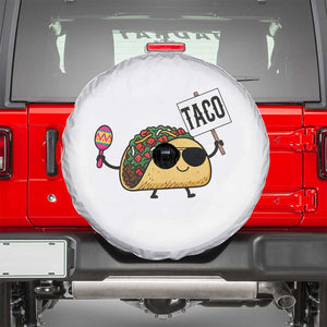 Tacos Lovers Spare Tire Cover Mexican Food Lover Gift TS12 White Print Your Wear