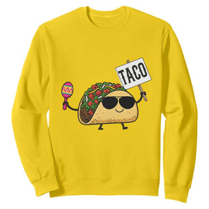 Tacos Lovers Sweatshirt Mexican Food Lover Gift TS12 Daisy Print Your Wear