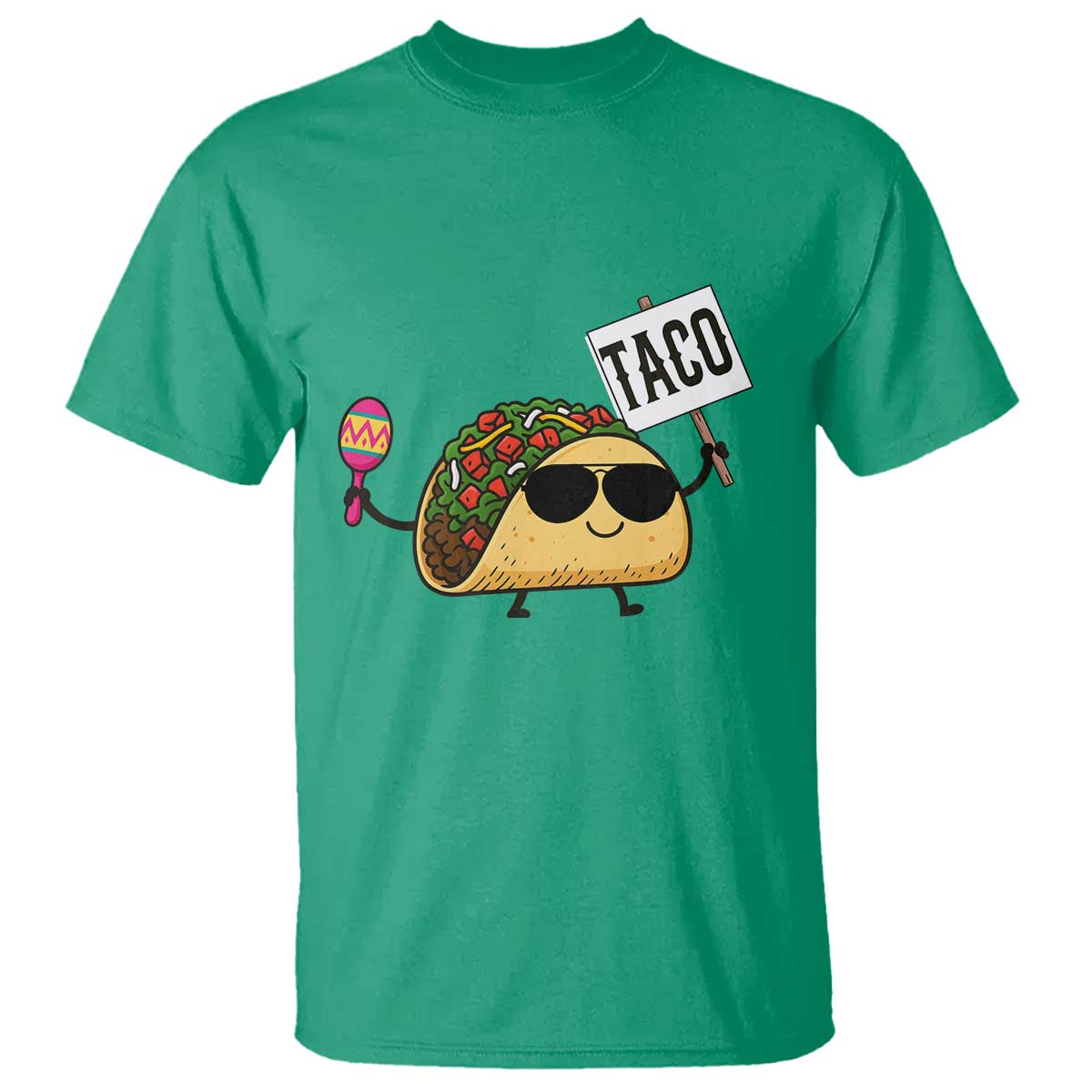 Tacos Lovers T Shirt Mexican Food Lover Gift TS12 Irish Green Print Your Wear