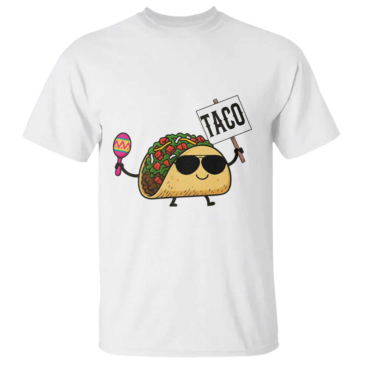 Tacos Lovers T Shirt Mexican Food Lover Gift TS12 White Print Your Wear