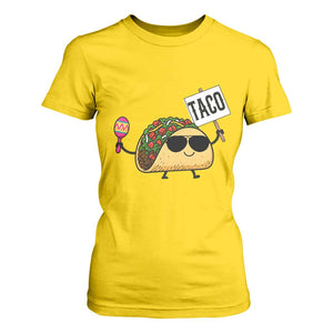 Tacos Lovers T Shirt For Women Mexican Food Lover Gift TS12 Daisy Print Your Wear