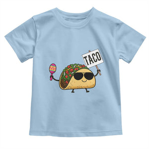 Tacos Lovers Toddler T Shirt Mexican Food Lover Gift TS12 Light Blue Print Your Wear