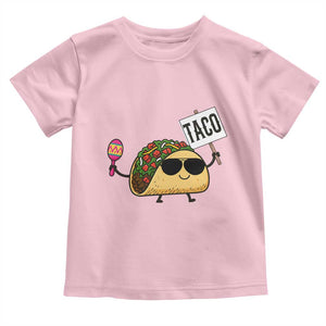 Tacos Lovers Toddler T Shirt Mexican Food Lover Gift TS12 Light Pink Print Your Wear