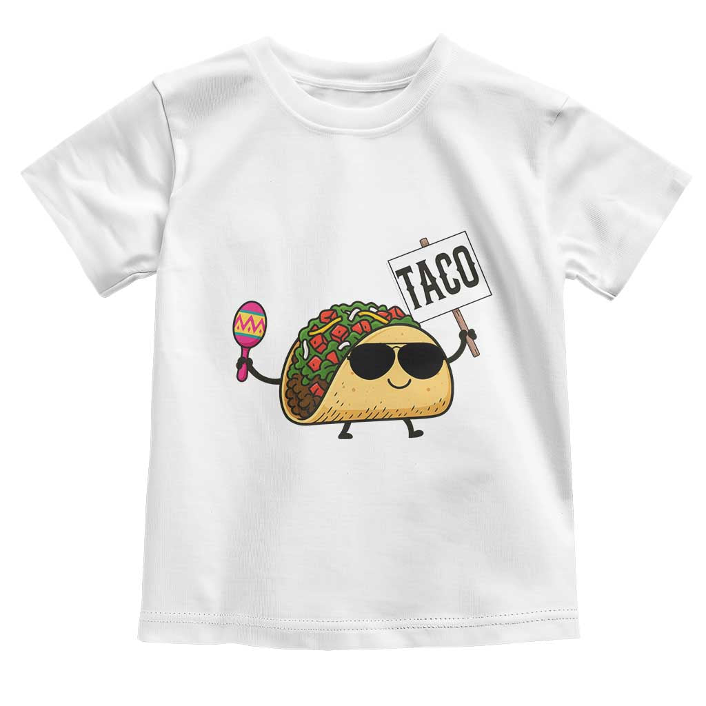 Tacos Lovers Toddler T Shirt Mexican Food Lover Gift TS12 White Print Your Wear