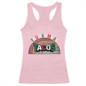 You Had Me At Tacos Racerback Tank Top Tacos Lover Gift TS12 Light Pink Print Your Wear