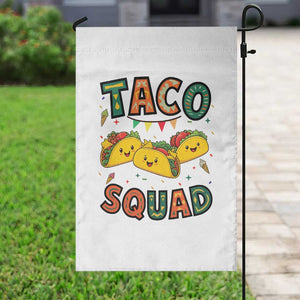 Taco Squad Garden Flag Funny Mexican Food Lovers Gift TS12 Print Your Wear