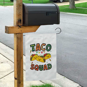 Taco Squad Garden Flag Funny Mexican Food Lovers Gift TS12 Print Your Wear