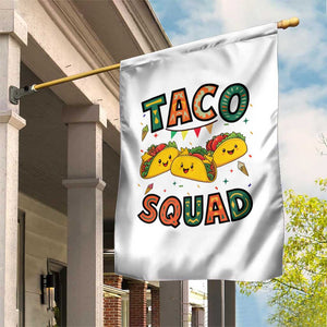 Taco Squad Garden Flag Funny Mexican Food Lovers Gift TS12 Print Your Wear