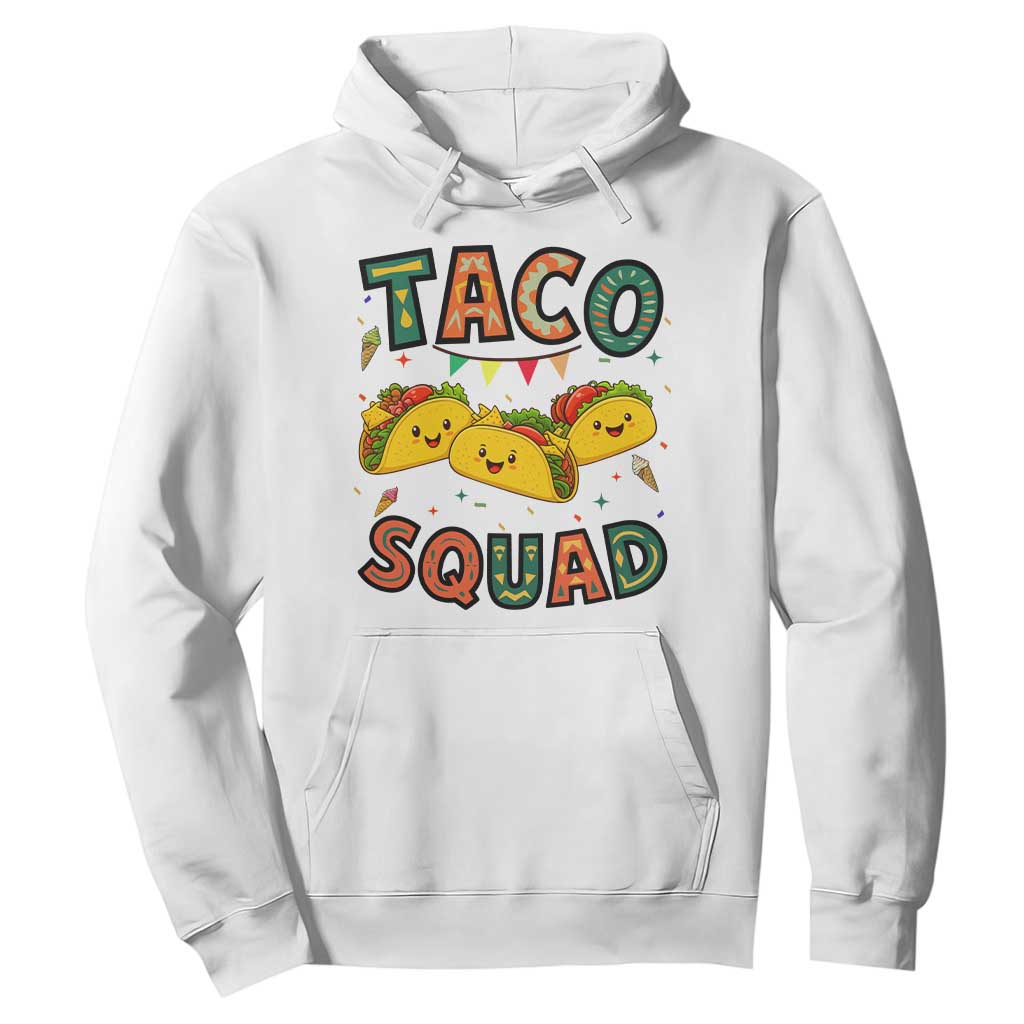 Taco Squad Hoodie Funny Mexican Food Lovers Gift TS12 White Print Your Wear