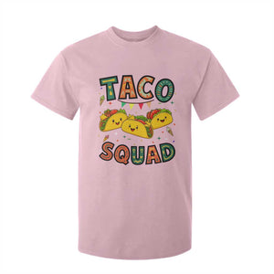 Taco Squad T Shirt For Kid Funny Mexican Food Lovers Gift TS12 Light Pink Print Your Wear