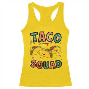 Taco Squad Racerback Tank Top Funny Mexican Food Lovers Gift TS12 Daisy Print Your Wear