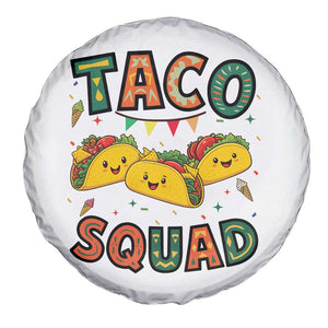 Taco Squad Spare Tire Cover Funny Mexican Food Lovers Gift TS12 Print Your Wear