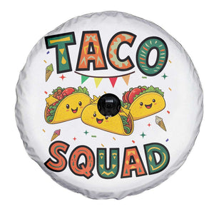 Taco Squad Spare Tire Cover Funny Mexican Food Lovers Gift TS12 Print Your Wear