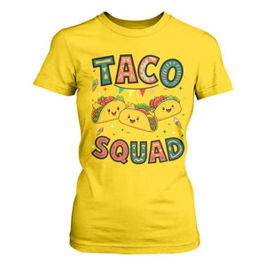 Taco Squad T Shirt For Women Funny Mexican Food Lovers Gift TS12 Daisy Print Your Wear