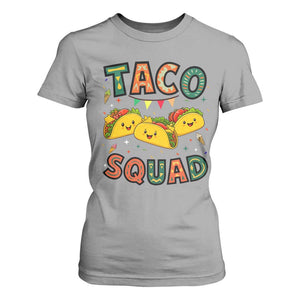 Taco Squad T Shirt For Women Funny Mexican Food Lovers Gift TS12 Sport Gray Print Your Wear