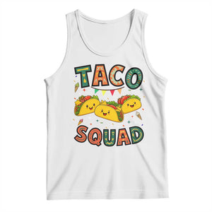 Taco Squad Tank Top Funny Mexican Food Lovers Gift TS12 White Print Your Wear