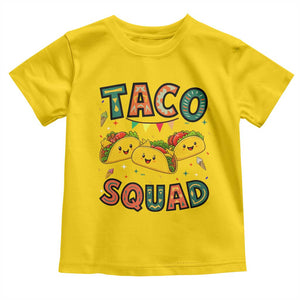 Taco Squad Toddler T Shirt Funny Mexican Food Lovers Gift TS12 Daisy Print Your Wear