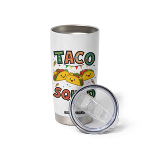 Taco Squad Tumbler Cup Funny Mexican Food Lovers Gift TS12 Print Your Wear