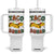 Taco Squad Tumbler With Handle Funny Mexican Food Lovers Gift TS12 One Size: 40 oz White Print Your Wear