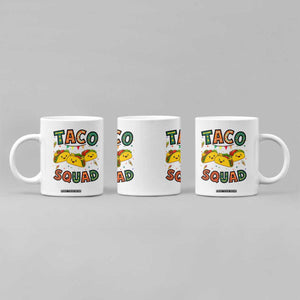Taco Squad Coffee Mug Funny Mexican Food Lovers Gift TS12 Print Your Wear