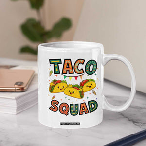 Taco Squad Coffee Mug Funny Mexican Food Lovers Gift TS12 Print Your Wear