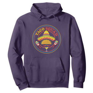Taco Squad Hoodie Mexican Food Lovers Gift TS12 Purple Print Your Wear