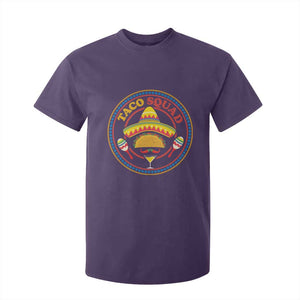 Taco Squad T Shirt For Kid Mexican Food Lovers Gift TS12 Purple Print Your Wear