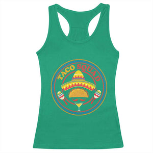 Taco Squad Racerback Tank Top Mexican Food Lovers Gift TS12 Irish Green Print Your Wear