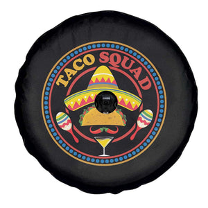Taco Squad Spare Tire Cover Mexican Food Lovers Gift TS12 Print Your Wear