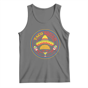Taco Squad Tank Top Mexican Food Lovers Gift TS12 Black Heather Print Your Wear