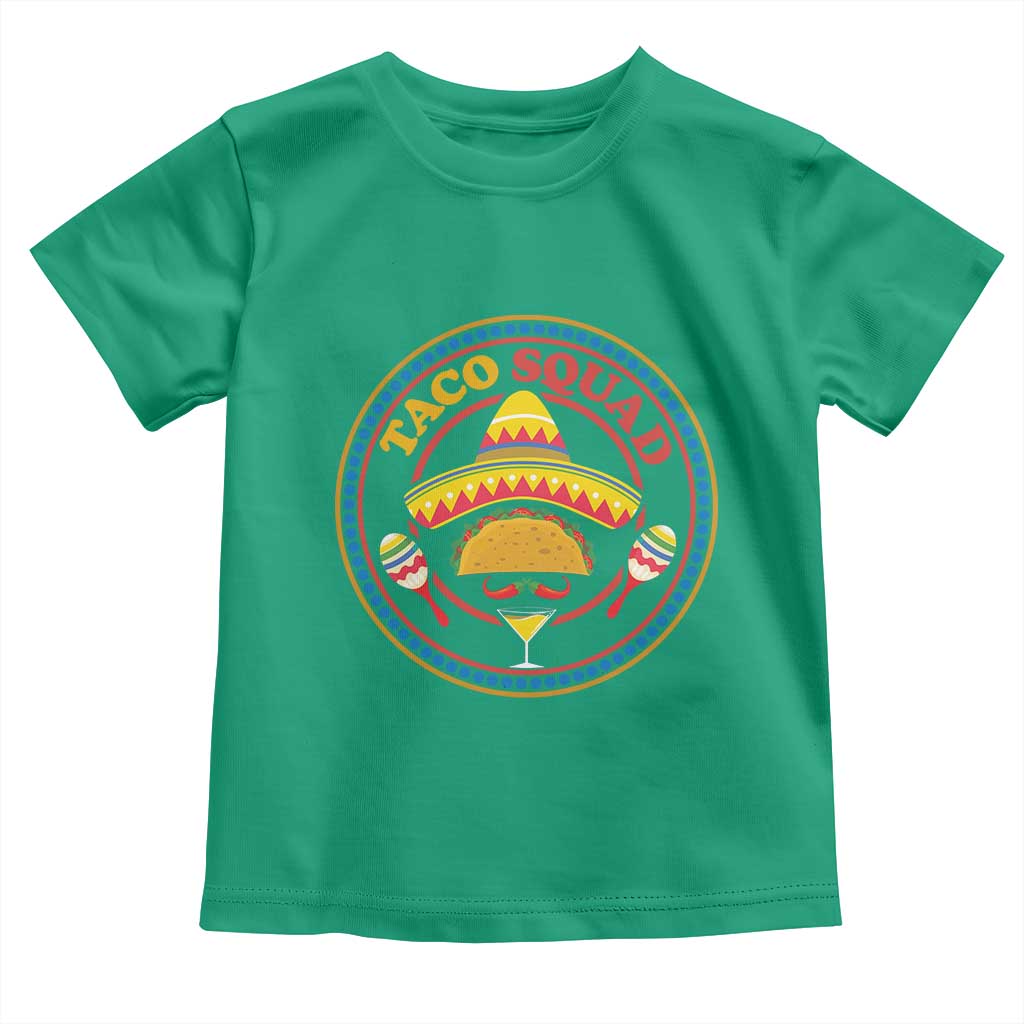 Taco Squad Toddler T Shirt Mexican Food Lovers Gift TS12 Irish Green Print Your Wear