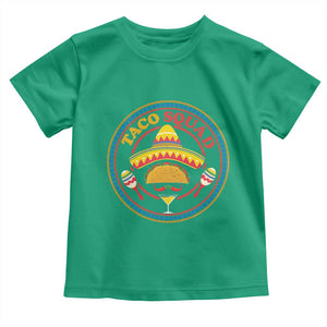 Taco Squad Toddler T Shirt Mexican Food Lovers Gift TS12 Irish Green Print Your Wear