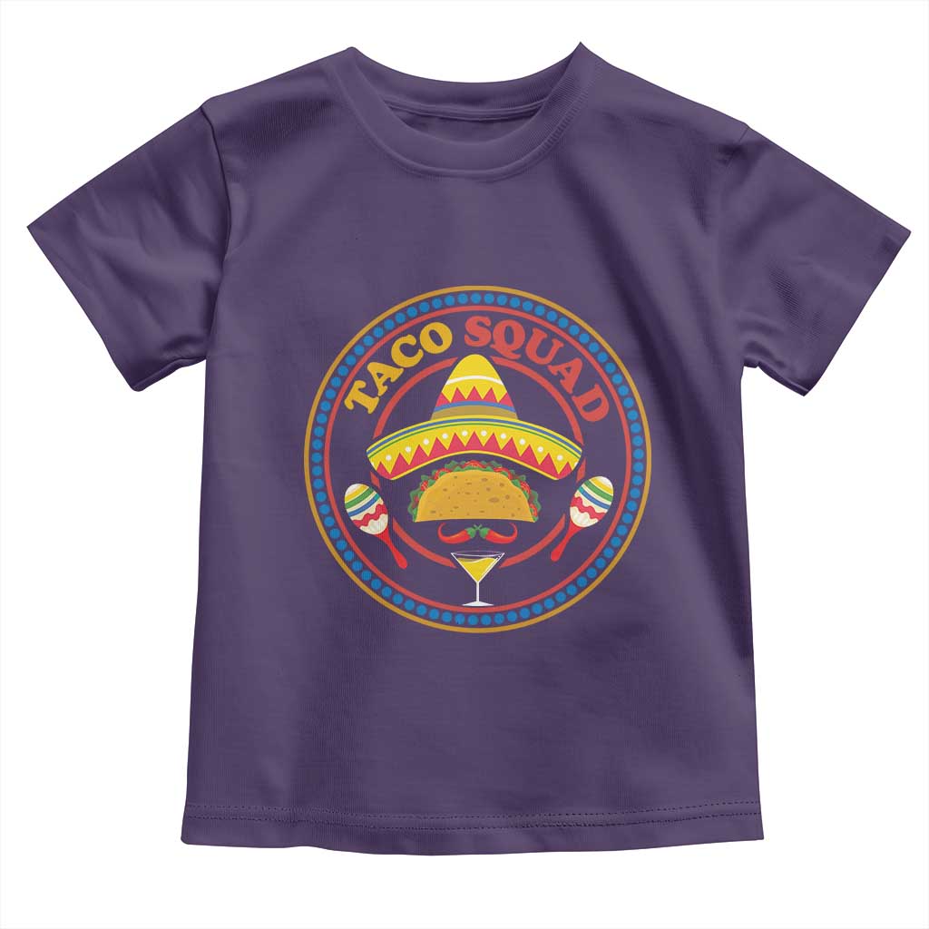 Taco Squad Toddler T Shirt Mexican Food Lovers Gift TS12 Purple Print Your Wear