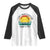 Funny Mexican Food Lover Raglan Shirt I Cant Make Everyone Happy Im Not A Taco TS12 White Black Print Your Wear