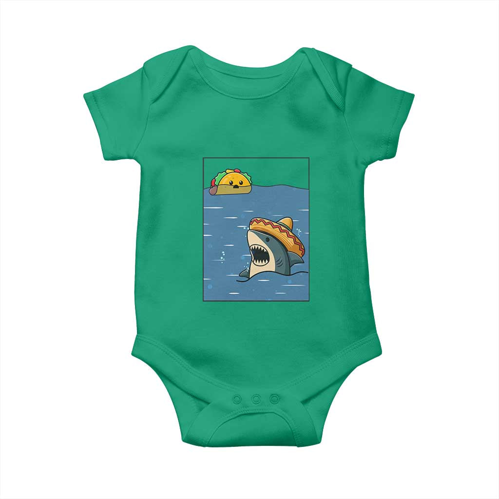 Tacos Lover Baby Onesie Funny Shark Humor Foodie Gift TS12 Irish Green Print Your Wear