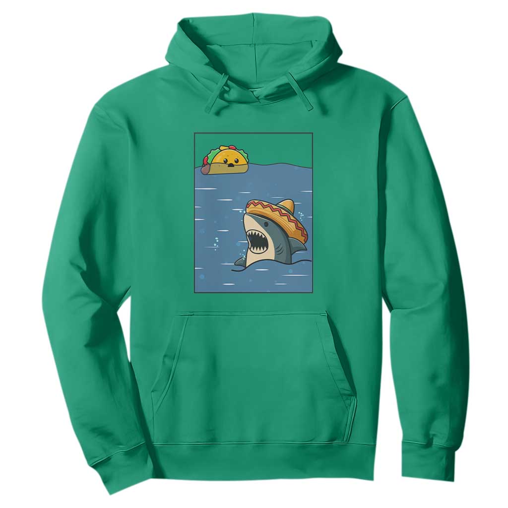 Tacos Lover Hoodie Funny Shark Humor Foodie Gift TS12 Irish Green Print Your Wear