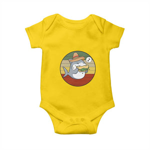 Mexican Food Lover Gift Baby Onesie Funny Shark Eating Tacos TS12 Daisy Print Your Wear