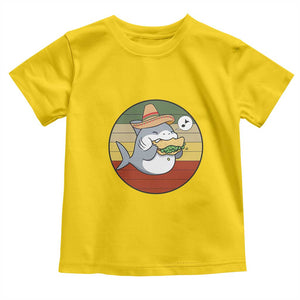 Mexican Food Lover Gift Toddler T Shirt Funny Shark Eating Tacos TS12 Daisy Print Your Wear