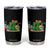 Mexican Food Lover Gift Tumbler Cup Funny Dinosaur Taco Saurus TS12 Black Print Your Wear