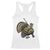 Funny Camo Turkey Hunter Rifle Gift Racerback Tank Top - Print Your Wear