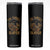 The Turkey Slayer Skinny Tumbler Funny Hunting Season Gift TS12 Black Print Your Wear