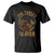 The Turkey Slayer T Shirt Funny Hunting Season Gift TS12 Black Print Your Wear