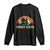 Turkey Slayer Long Sleeve Shirt Vintage Sunset Hunting Season Gift - Print Your Wear