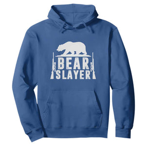 Bear Slayer Hoodie Hunting Season Gift TS12 Royal Blue Print Your Wear