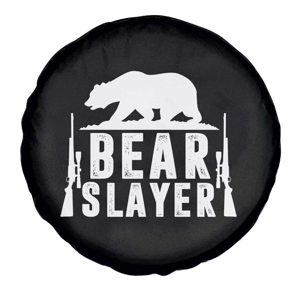 Bear Slayer Spare Tire Cover Hunting Season Gift TS12 Print Your Wear