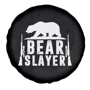 Bear Slayer Spare Tire Cover Hunting Season Gift TS12 Print Your Wear